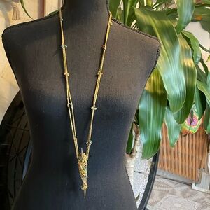 Risa Benson- Micro-Crocheted Silk & Sterling Silver hand formed Pendant